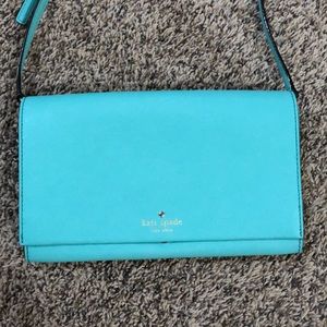 Kate Spade Tiffany Blue Crossbody Bag